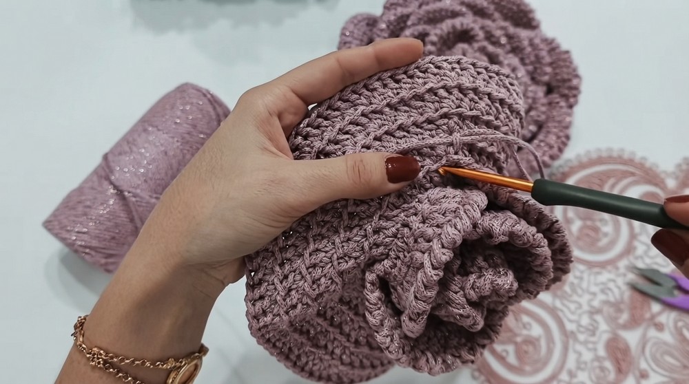 Super Crochet Flower Bag Pattern 5