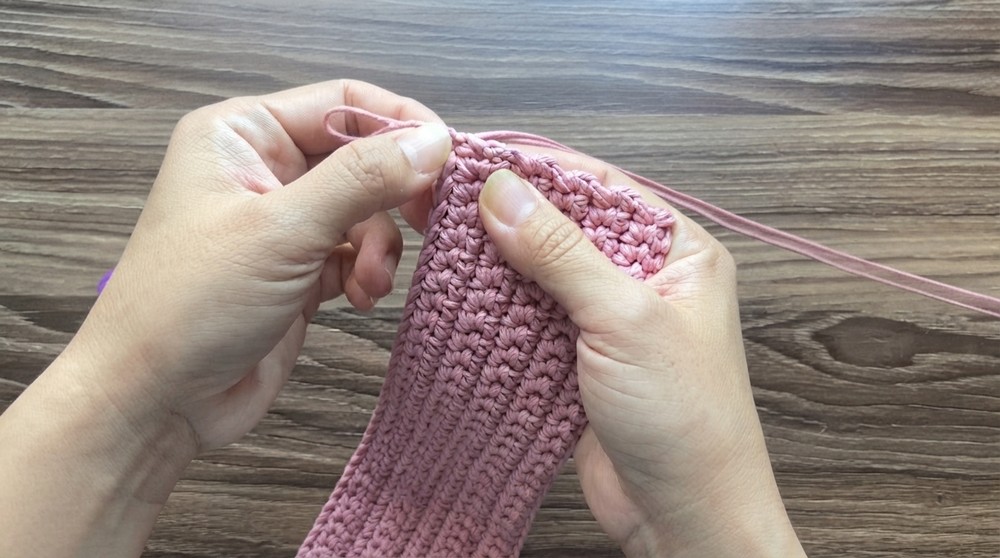 Super Crochet Net Bag Pattern 2