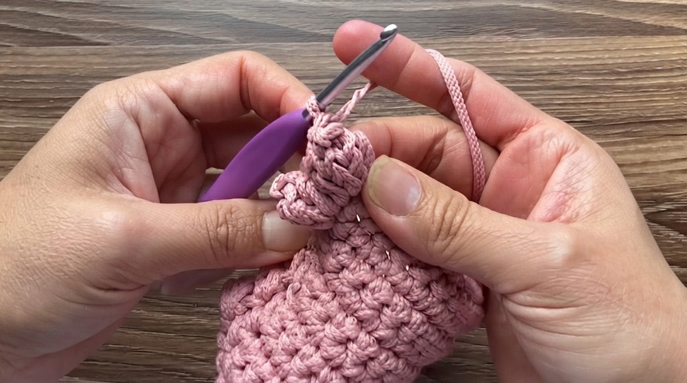 Super Crochet Net Bag Pattern 3
