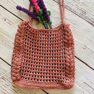 Super Crochet Net Bag Pattern 6