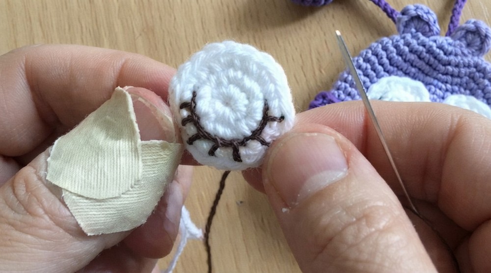 Super Crochet Owl Keychain Pattern 4