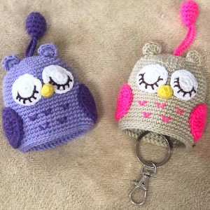Super Crochet Owl Keychain Pattern 7